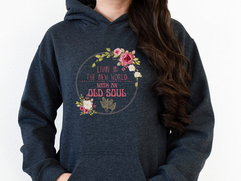 Old Soul Sweatshirt, Living In A New World Sweatshirt, Country Song Hoodie, Country Concert, Oliver Anthony Rich Hoody