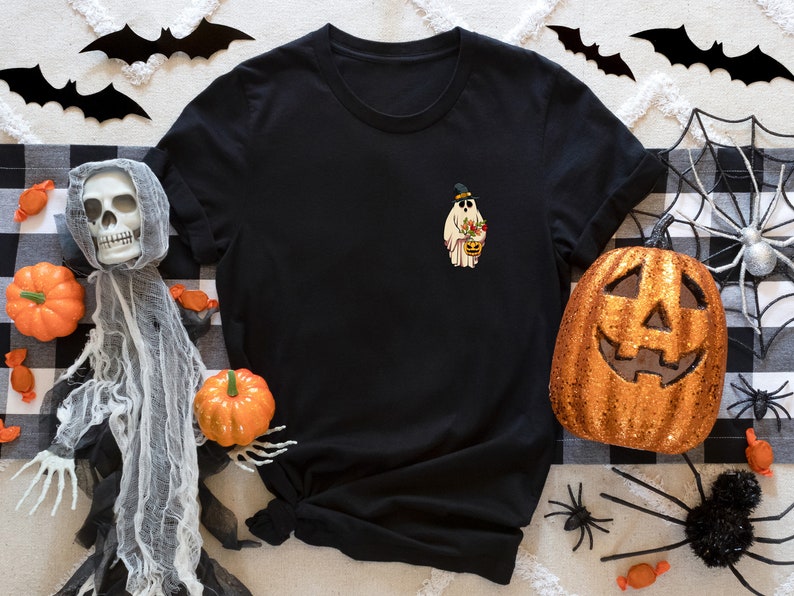 Halloween Ghost Shirt, Boo Crew, Halloween Sweatshirt, Halloween Shirt, Spooky Shirt, Funny Halloween Shirt, Halloween Tee, Halloween Gift Boo! Shop24H Style