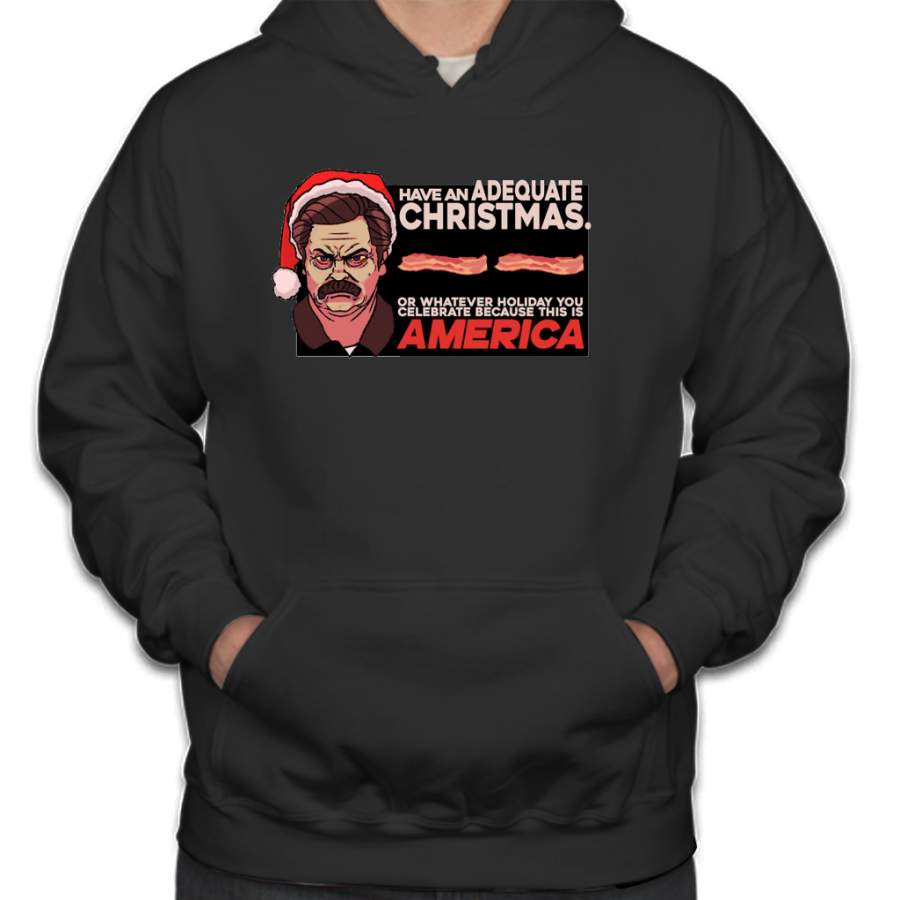 A Ron Swanson Christmas V.2 Hoodie