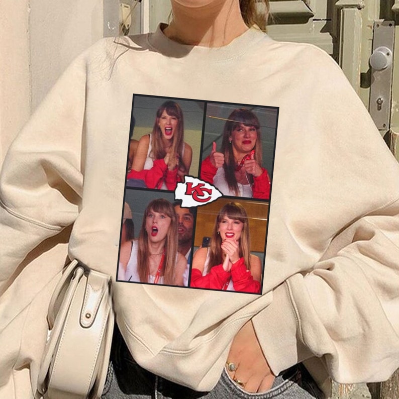 Taylor Chief Shirt, Kelce Swift Shirt, Travis Kelce The Eras Tour Shirt, Kansas City Football Sweatshirt, Football Jersey Fan Gift