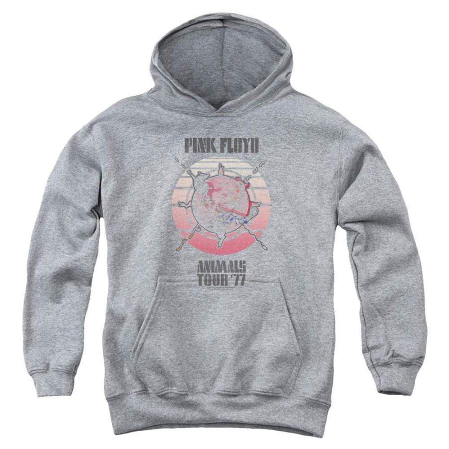 Pink Floyd Animals Tour 77 Youth Hoodie (Ages 8-12)