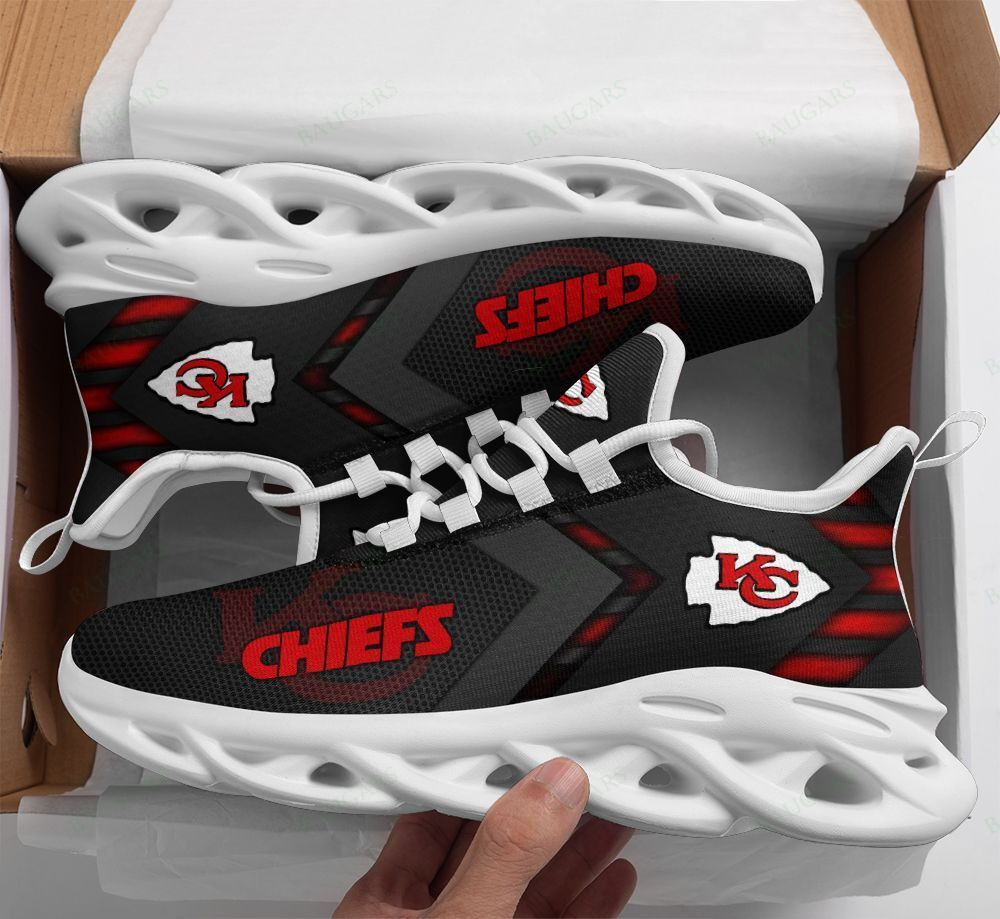 Kansas City Chiefs Yezy Running Sneakers Art 628