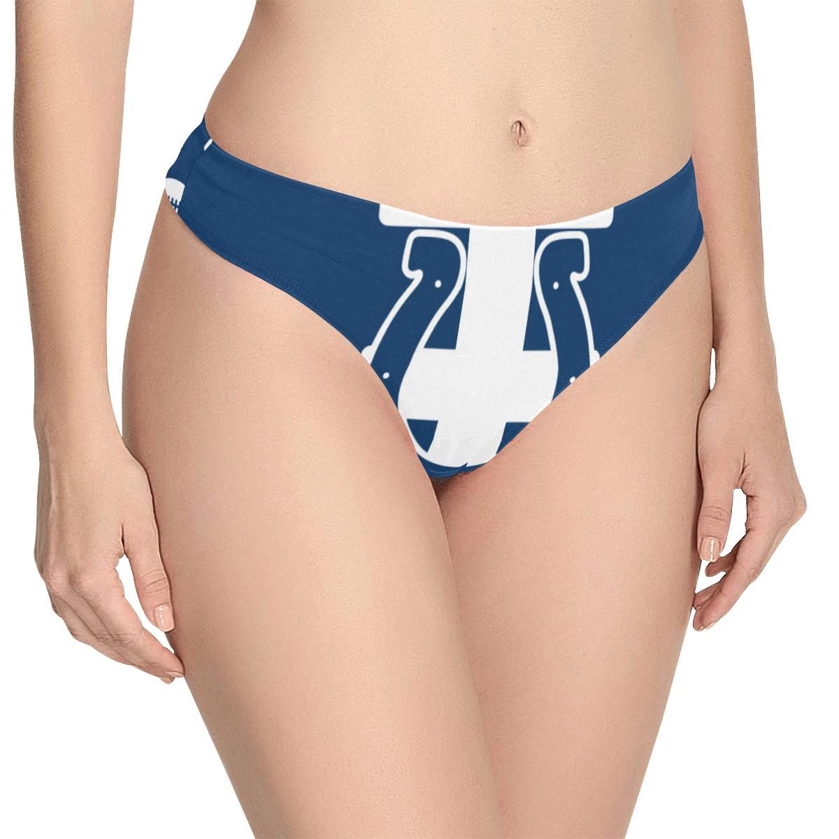 Indianapolis Colts Women’s Classic Thong Women’s All Over Print Thongs