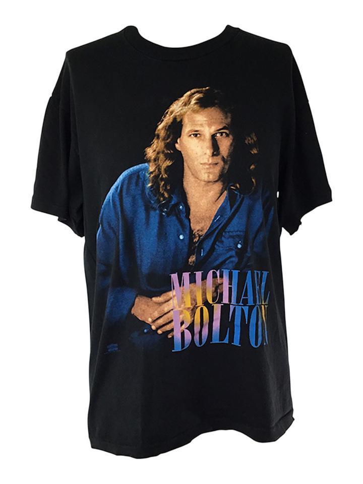 Vintage Michael Bolton Music Graphic Tshirt