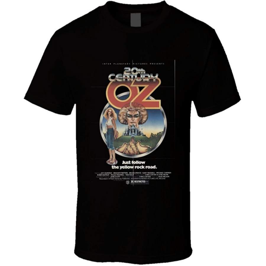 20Th Century Oz Vintage Classic Cult Movie T Shirt Fashion Short Sleeved T-Shirts Summer Funny Tee Shirt For Men