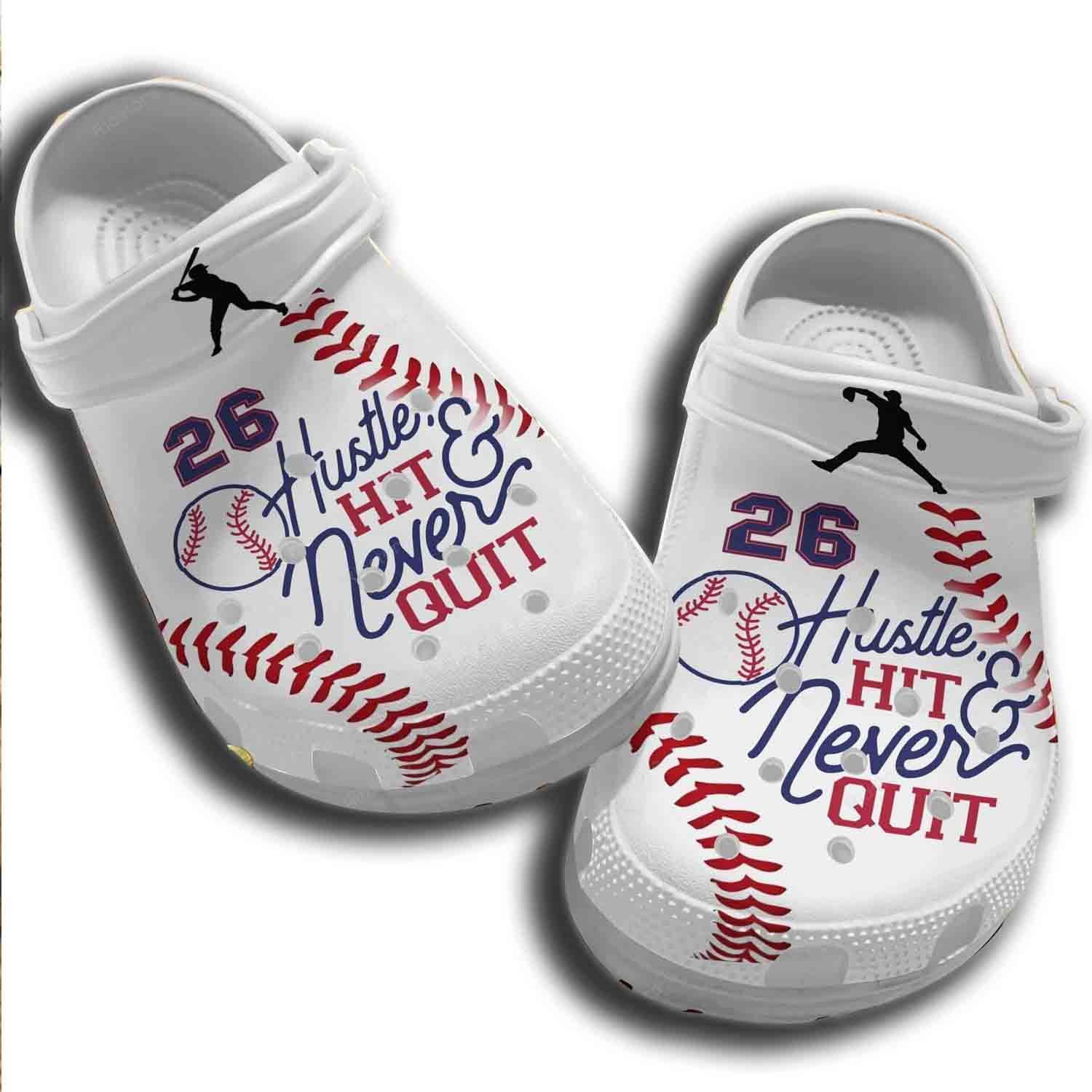 Hustle Hit Never Quit Shoes Crocs Fo …