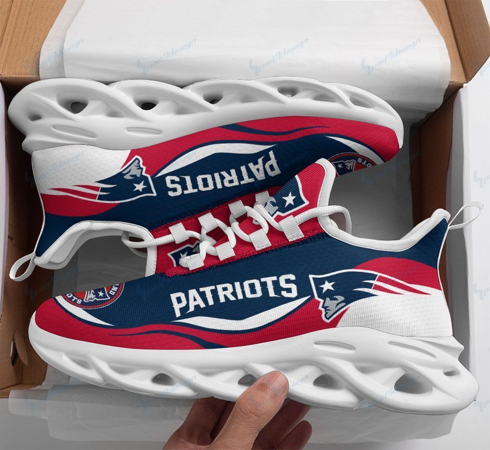 New England Patriots Yezy Running Sneakers 33