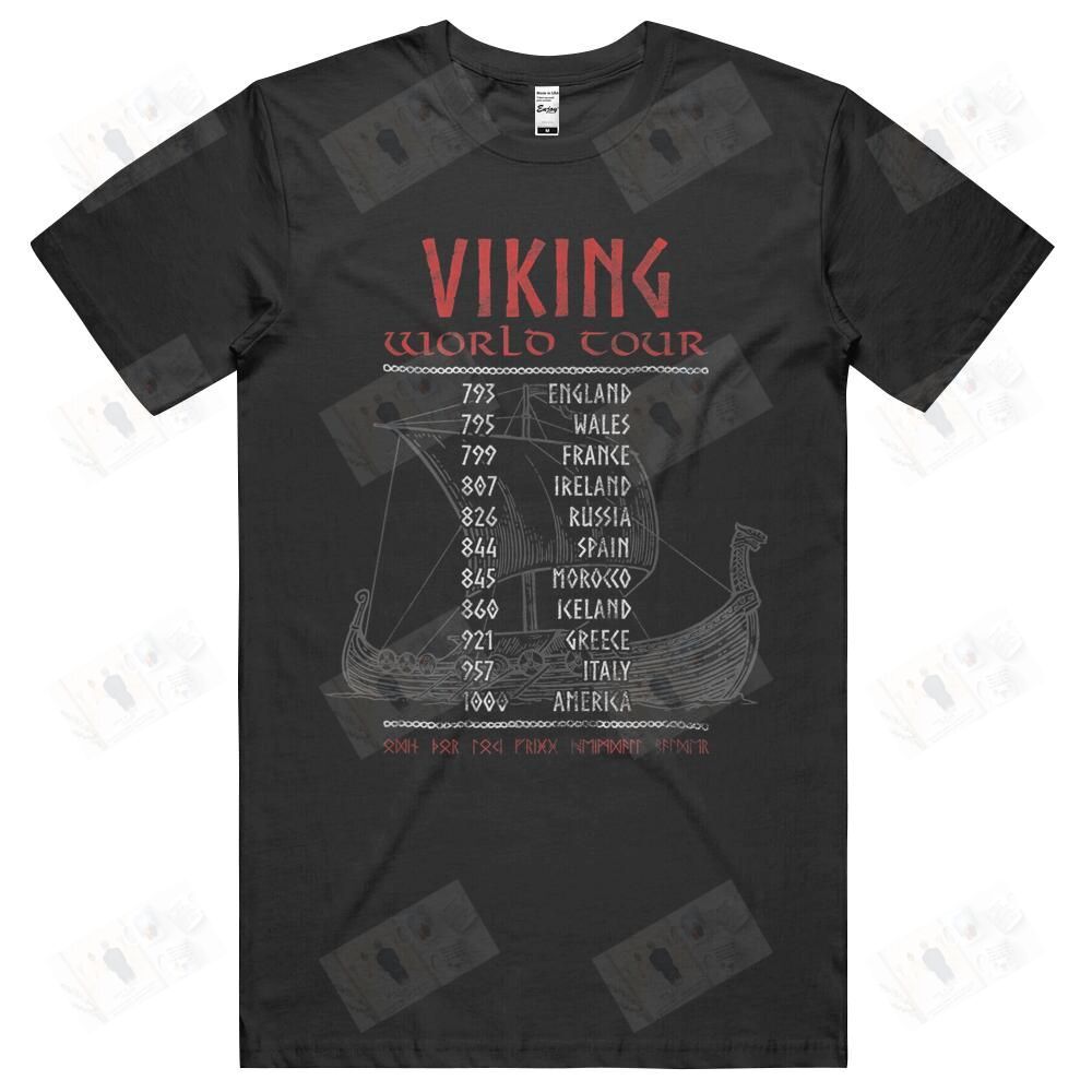 Viking World Tour Runes Thor Vikings Women Men t-shirt, hoodie, long sleeve tee