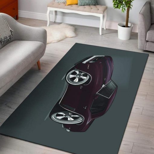 1969 Chevy Camaro Z28 Muscle Car Art Area Rug Living Room Rug Home Decor Carpets