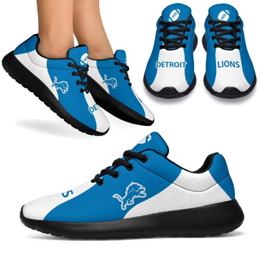 Special Sporty Sneakers Edition Detroit Lions Shoes