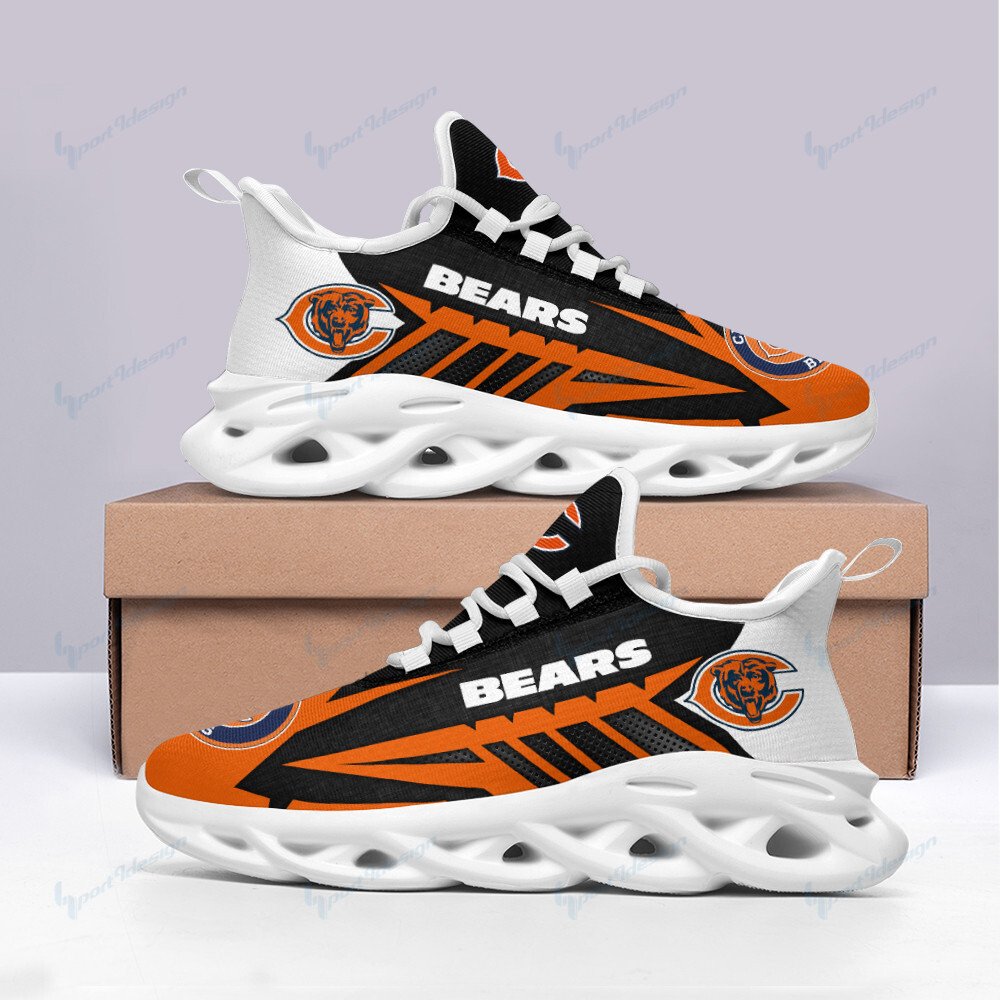 Chicago Bears Personalized Yezy Running Sneakers Bb865