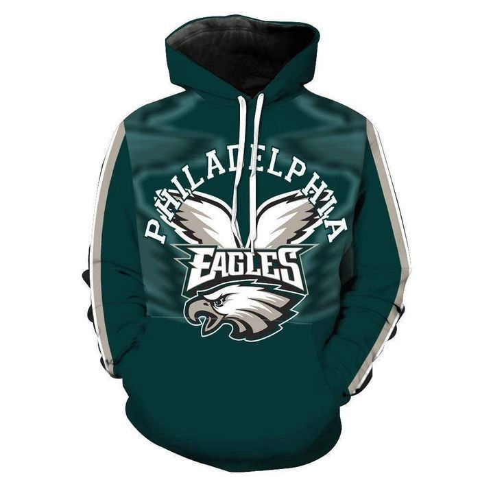 Philadelphia Eagles Hooded 93 Unisex 3D Hoodie Gift For Fans