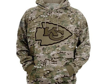 Kansas City Chiefs Football Camo Fan’S  s 15 Unisex 3D Hoodie Gift For Fans