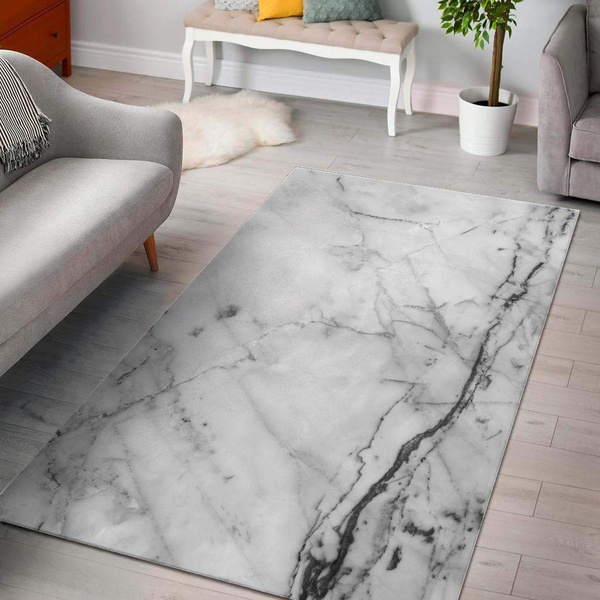 Grey Marble Texture Rug RCDD81F39144
