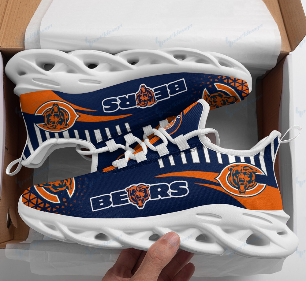 Chicago Bears Yezy Running Sneakers Bg556