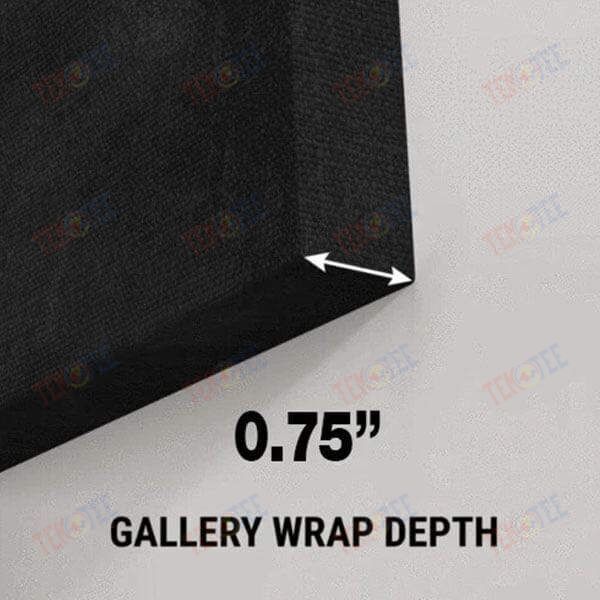 Custom Canvas Prints Just A Girl Who Loved Camping Dogs And Book Vintage Art Canvas Home Decor Canvas