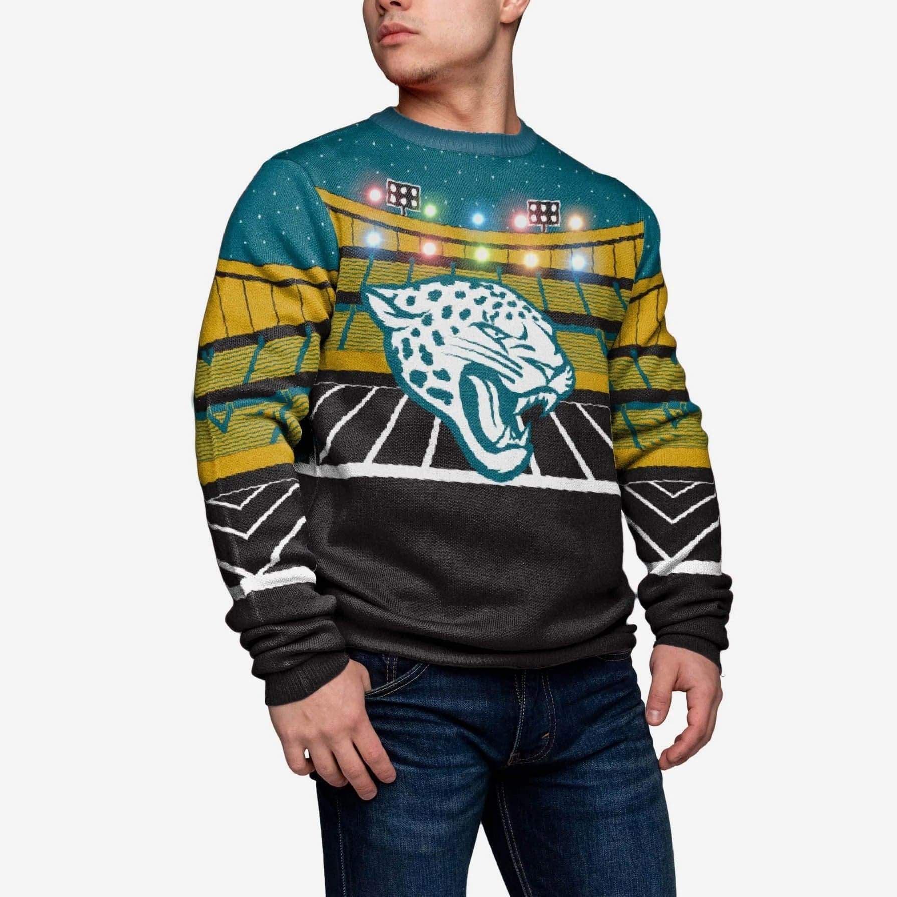 Jacksonville Jaguars Light Up Bluetooth Sweater