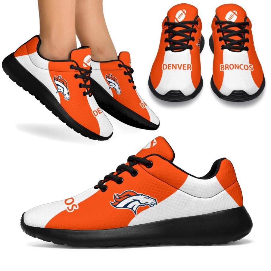 Special Sporty Sneakers Edition Denver Broncos Shoes