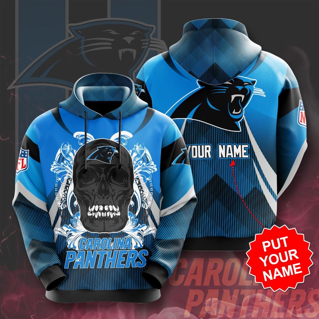 Personalized Carolina Panthers No314 Custom Hoodie 3D New Hoodies