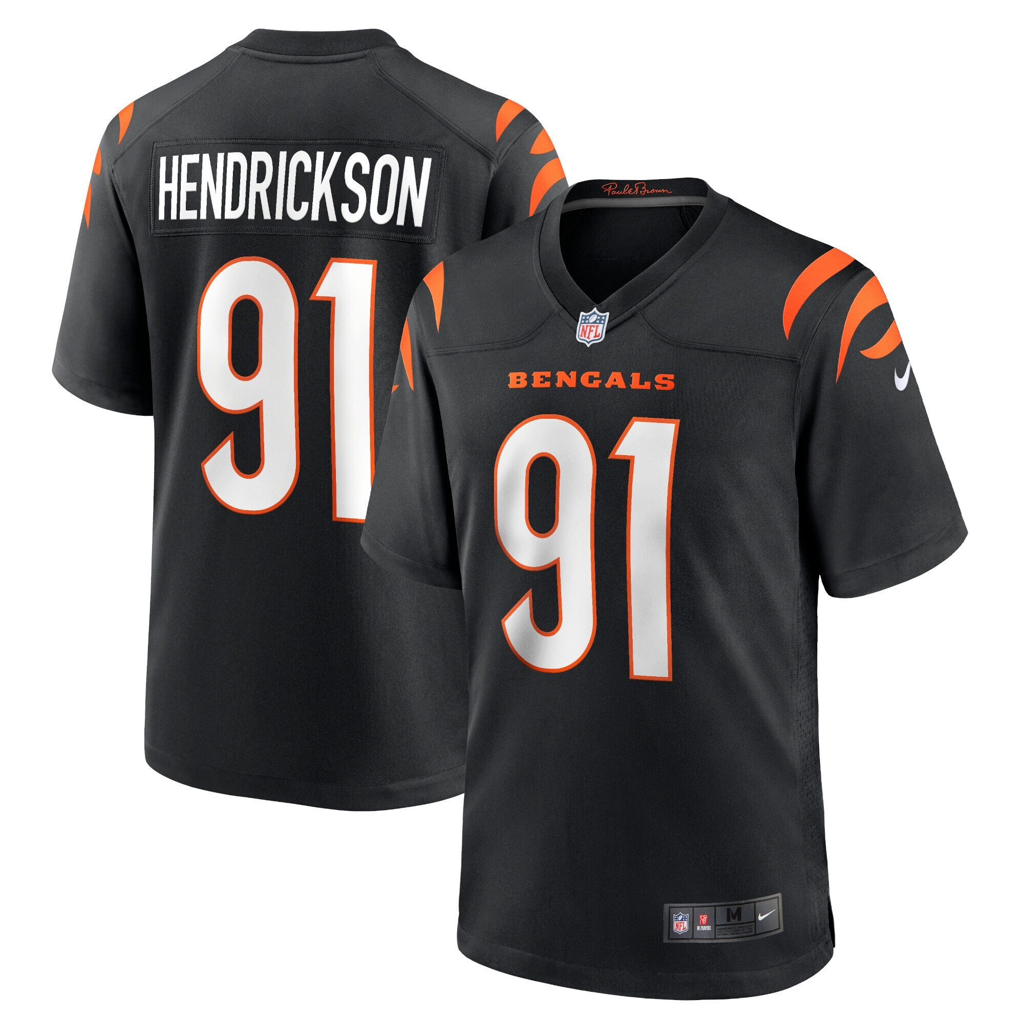 Trey Hendrickson Cincinnati Bengals Black Jersey – All Stitched