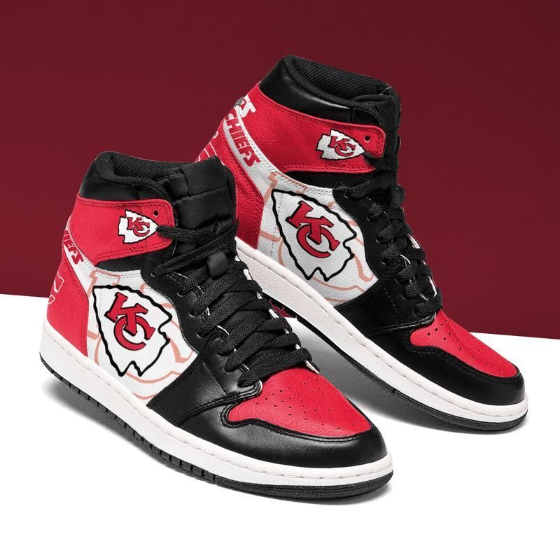 Kansas City Chiefs Men Jordan Unique Football Custom Shoes Sport Sneakers