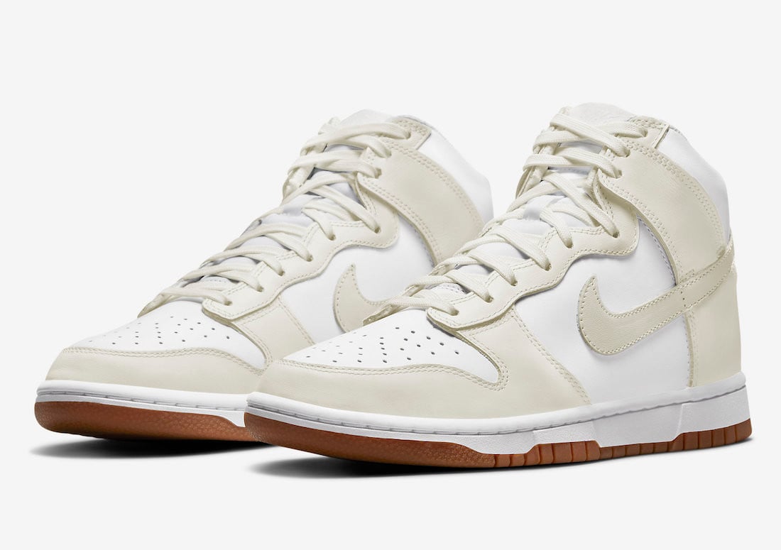 Nike Dunk High ‘Sail Gum’ Shoes Sneakers SNK465194516