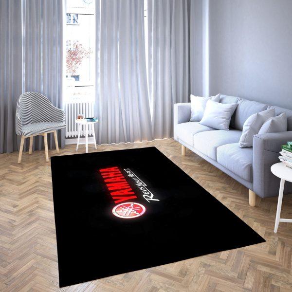 Yamaha Motorcycles Home Decor Rectangle Area Rug 12