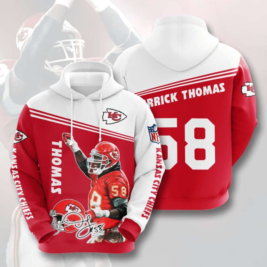 Kansas City Chiefs No927 Custom Hoodie 3D