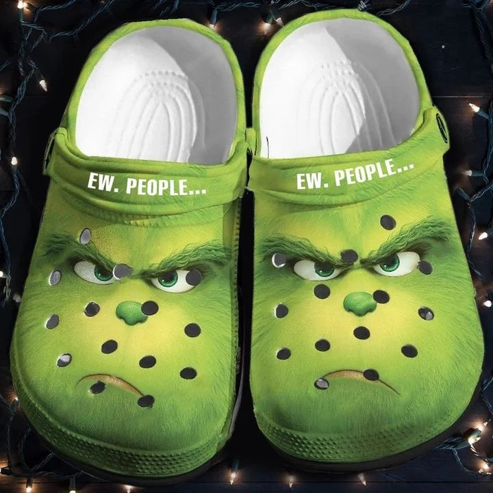 People Grinch Christmas Crocss Crocband Clog Comfortable Water Shoes