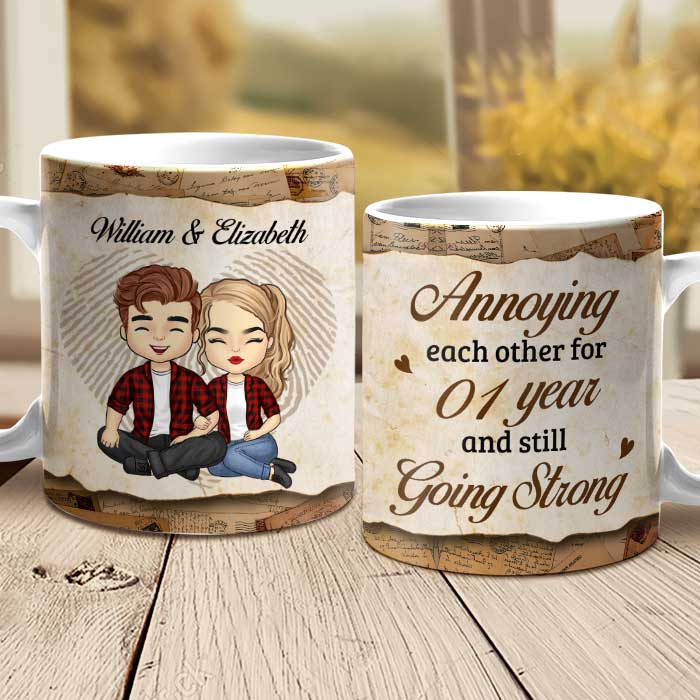 Annoying Each Other For So Many Years And Still Going Strong – Gift For Couples, Personalized Mug