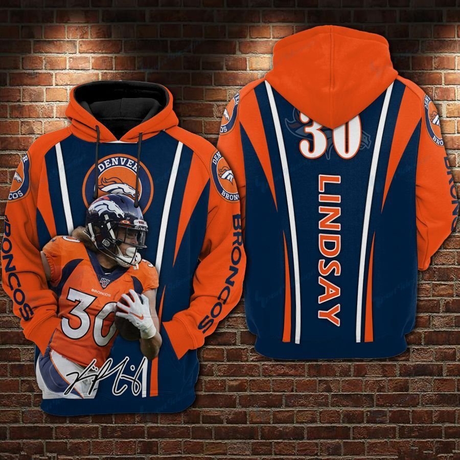 Phillip Lindsay – Denver Broncos Limited Hoodie 741