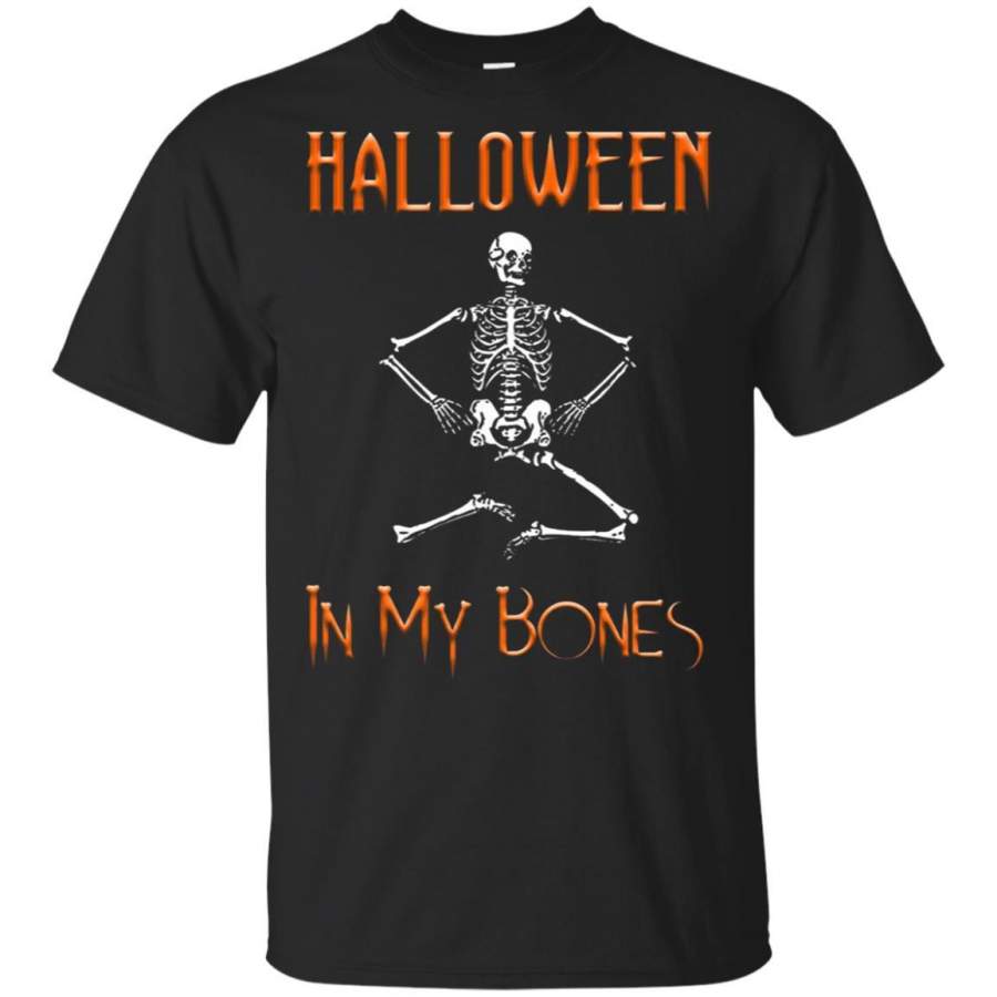 Vintage Halloween is in My Bones Skeleton T-Shirt