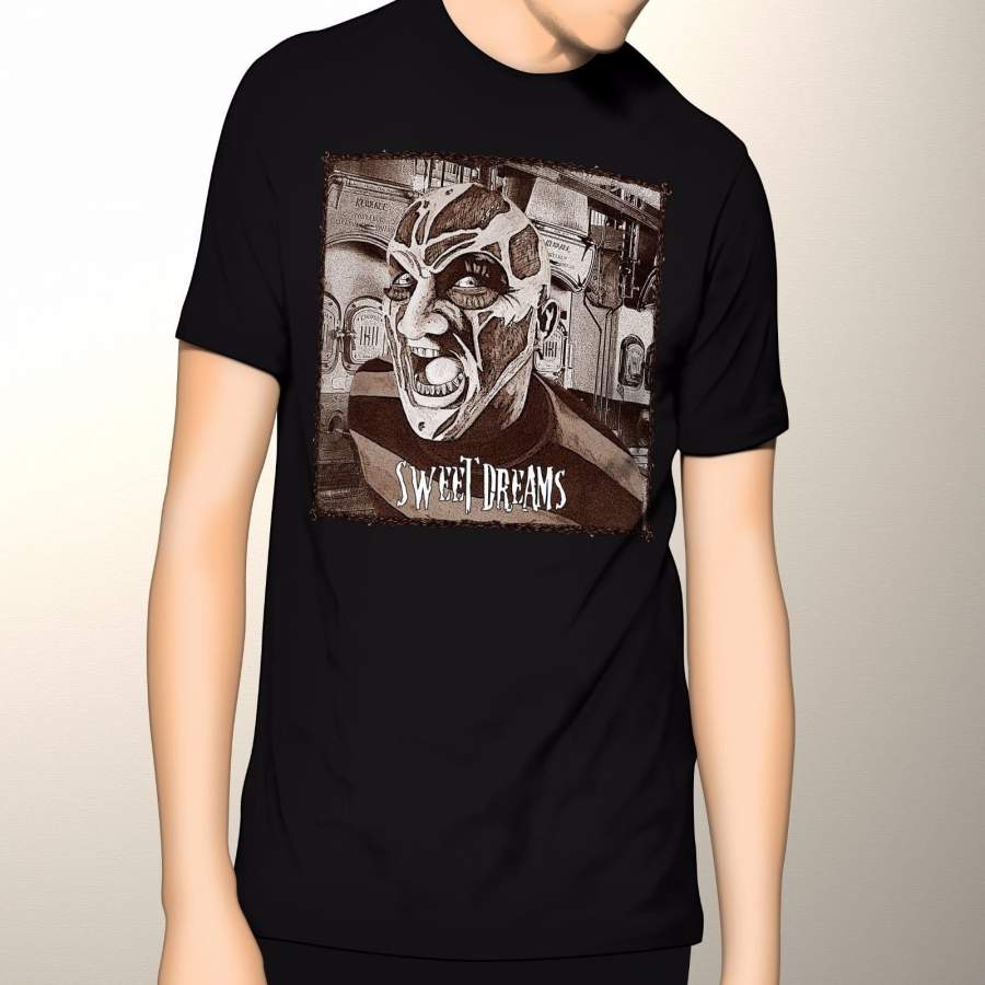 Men’s Fashion Cotton T-shirt Freddy Kruger Nightmare on Elm Street Horror Movie T-Shirt Mens Funny Tshirts