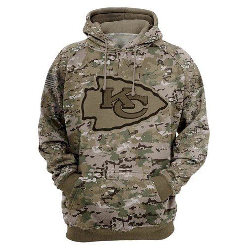 Kansas City Chiefs Army Camourflage New  S1537 Hoodie Personalized Trending Gift