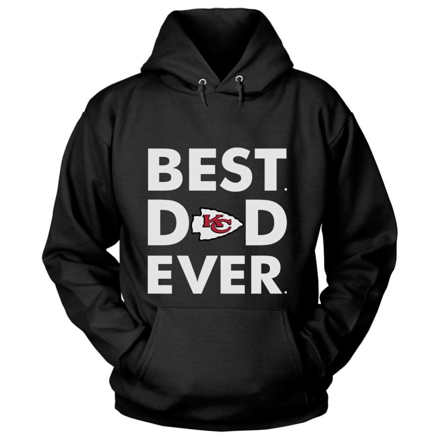 Kansas City Chiefs T Shirt, Best Dad Ever T Shirt – Hoodie