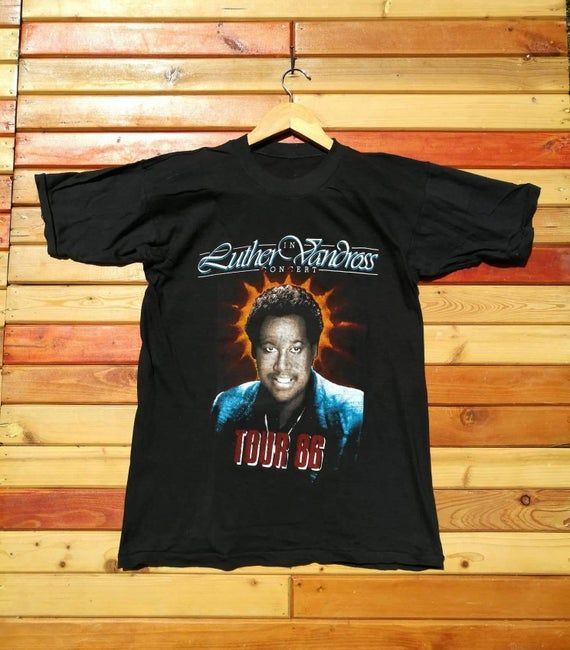 Luther Vandross Starpoint Isley Brothers Concert Tour 1986 Shirt