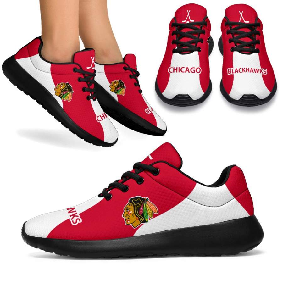 Special Sporty Sneakers Edition Chicago Blackhawks Shoes