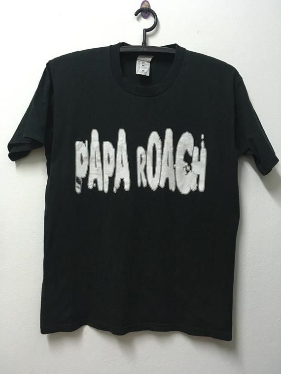 Vintage Papa Roach 2000 Alternative Rock Tour Promo Shirt 20 Shirt