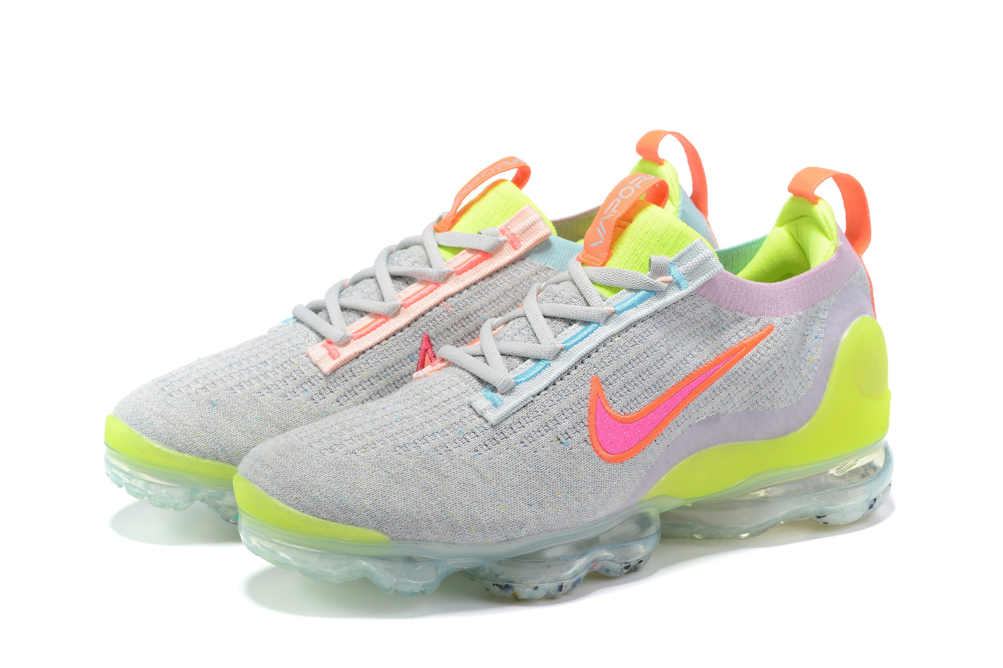 Nike Air VaporMax 2021 Flyknit ‘Neon’ Shoes Sneakers SNK432332384