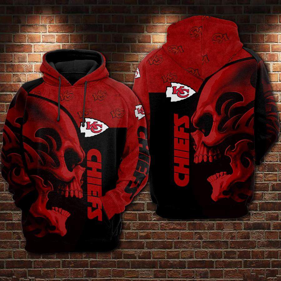 Kansas City Chiefs Hoodie 3D Style3324 All Over Printed