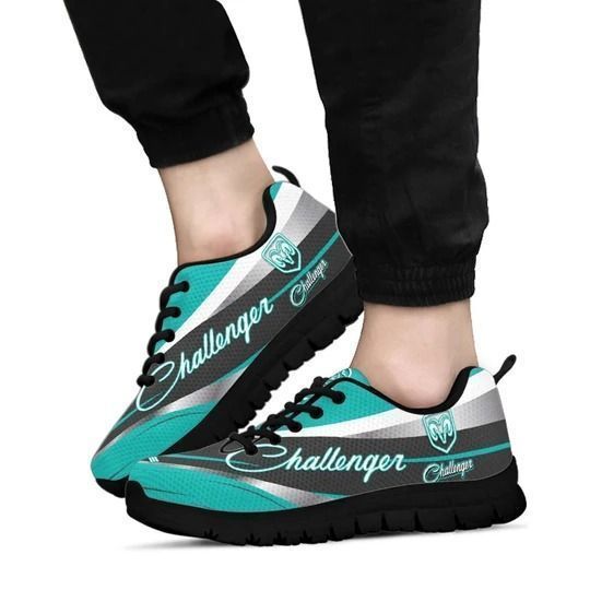 3D Printed Dodge Challenger NCT Sneakers For Men & Women Ver 2 (Jade)