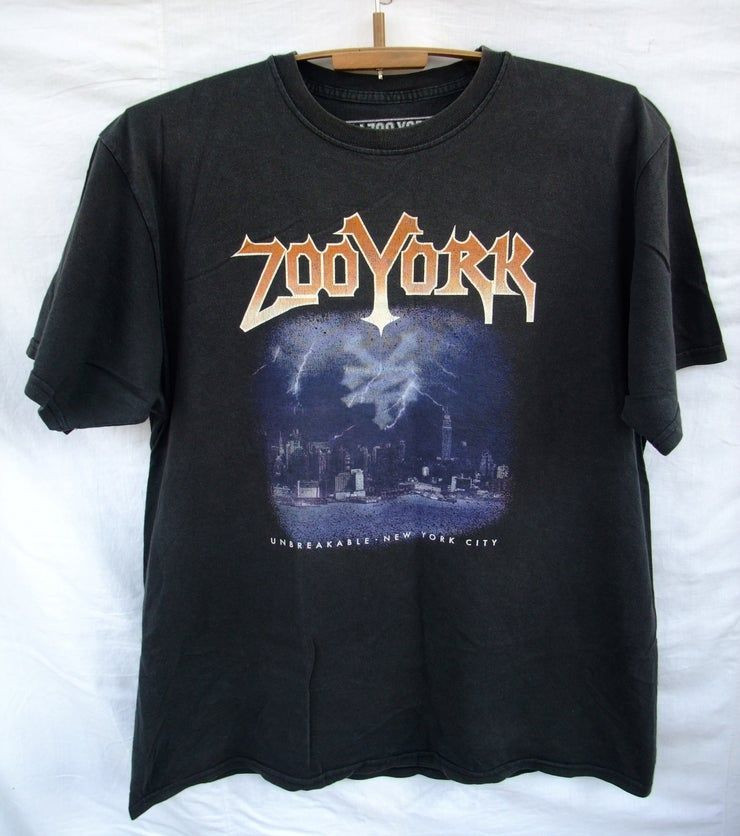 Rare Zoo York Unbreakable New York City Nyc The Gates Of Hell Tour 1993 Shirt