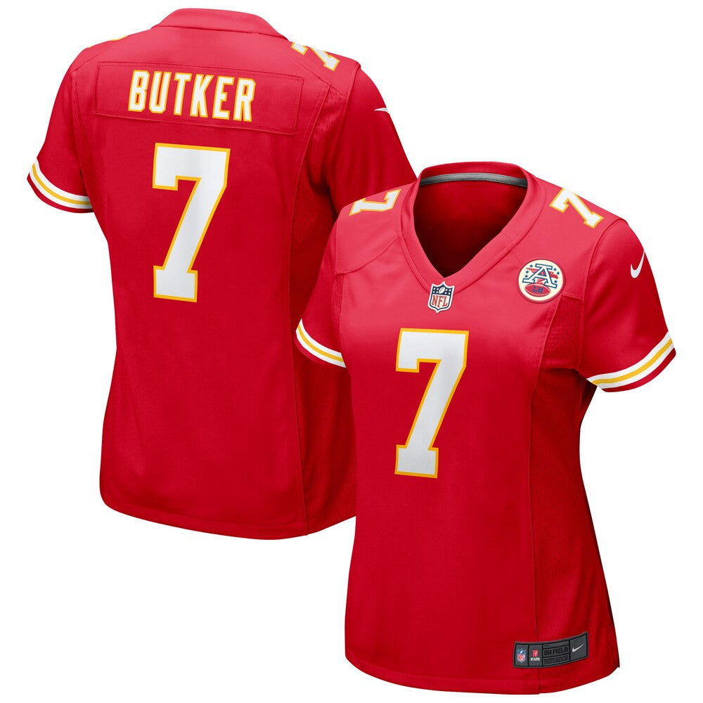 Women’S Kansas City Chiefs Harrison Butker Nike Red Game Jersey ...