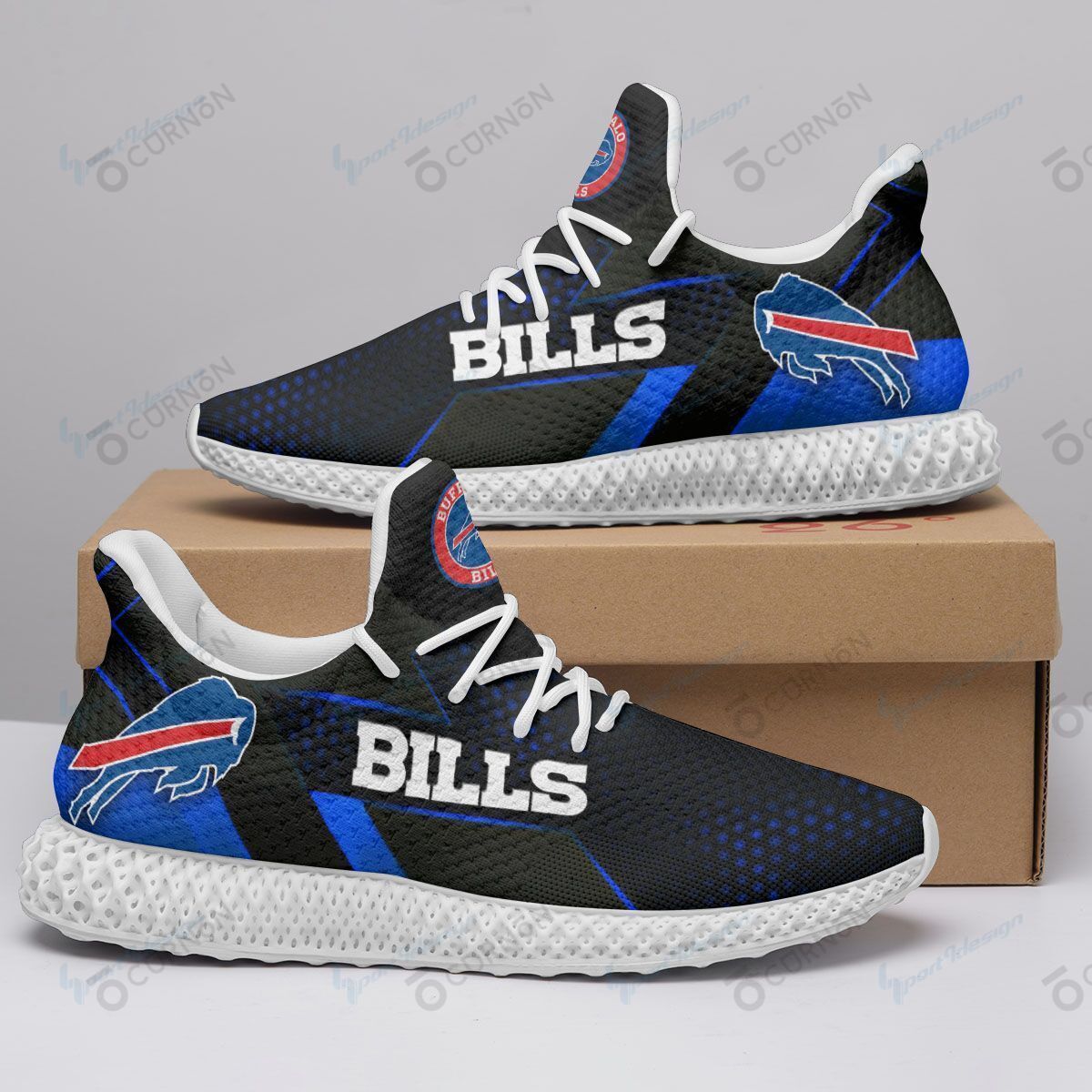 Buffalo Bills 4D Future Sneakers 86