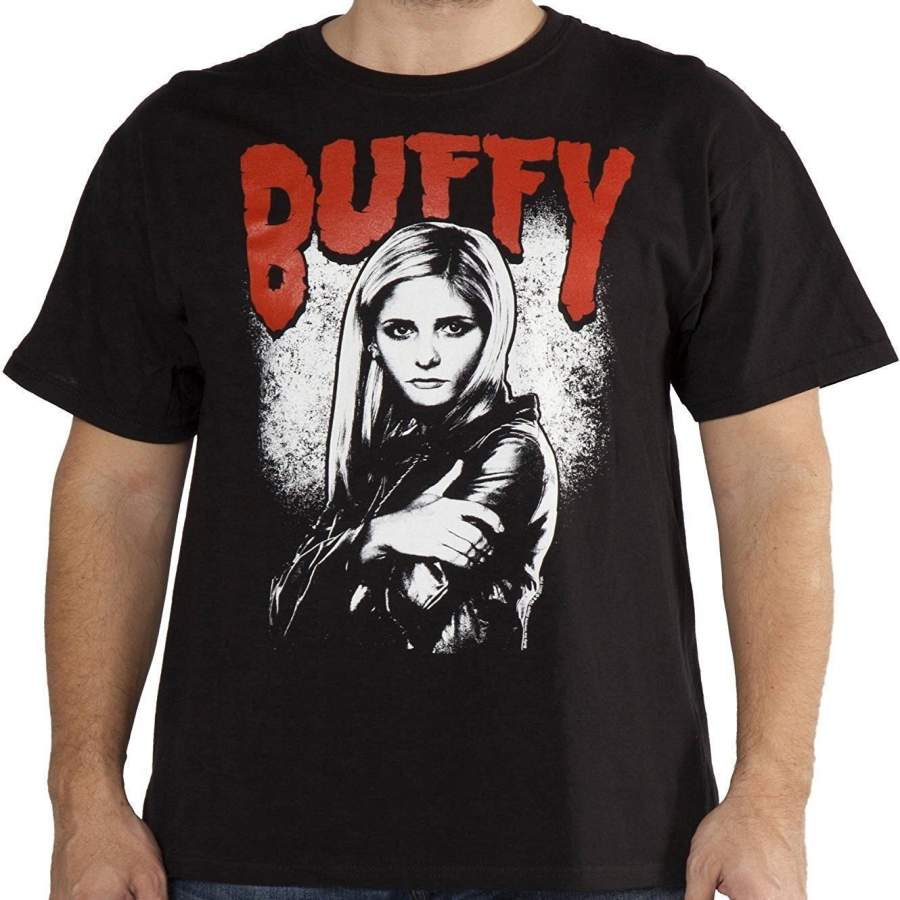 Ripple Junction Men’S Posing Buffy The Vampire Slayer T-Shirt