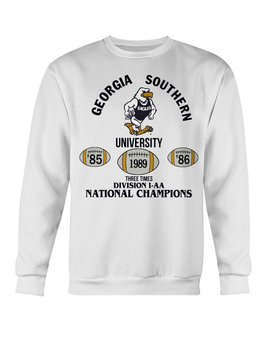 Vintage 80S 90S Georgia Southern Eagle University Sweatshirt 211008