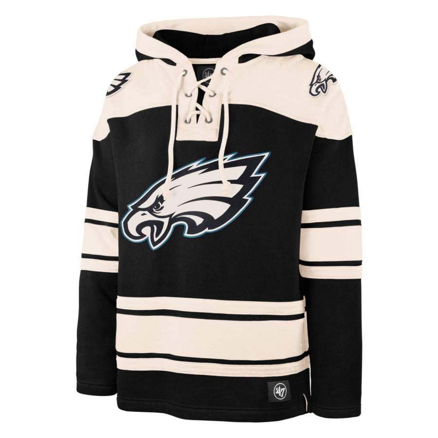 Philadelphia Eagles Midnight Superior ’47 Lacer Hoodie Unisex 3D All Over Print