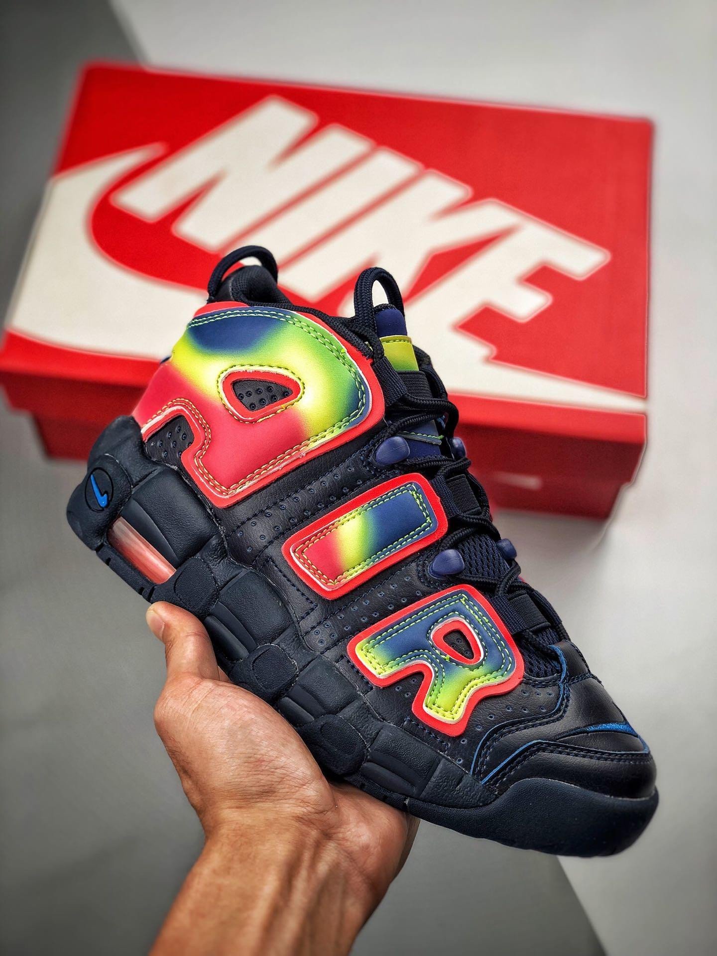 Nike Air More Uptempo GS Heat Map 847652-400 5338653