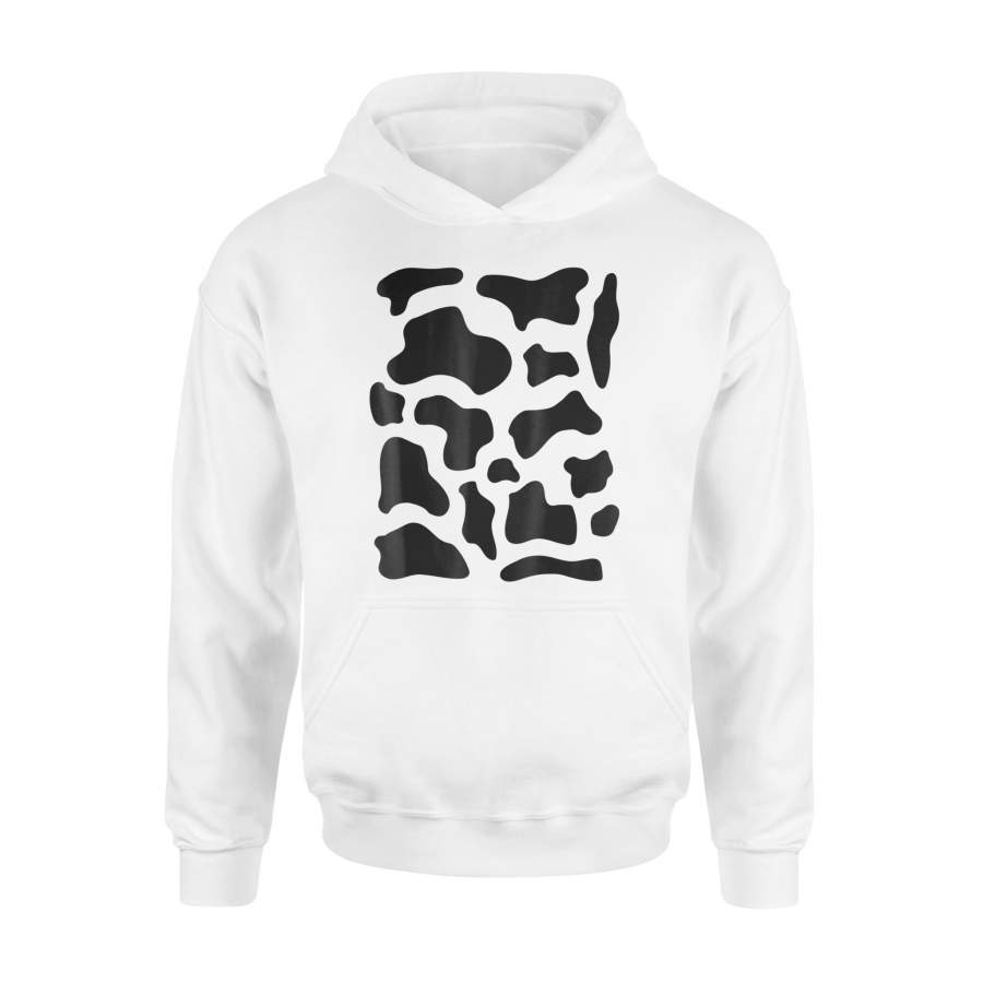 Cow Costume Funny Cute Animal Funny Halloween Hoodie