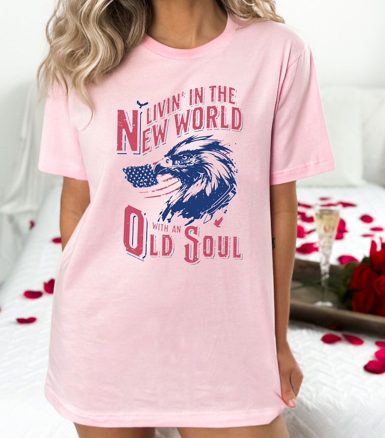 Rich Men North Of Richmond Shirt, Living In A New World With An Old Soul Shirt, Oliver Anthony Shirt, Patriotic Tshirt